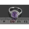Thumbnail 4: 女款紫水晶银戒指 – Nazi 款