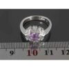 Thumbnail 4: 女款紫水晶银戒指 – Setareh 款