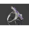 Thumbnail 3: 女款紫水晶银戒指 – Butterfly 款