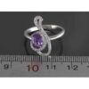 Thumbnail 2: 女款紫水晶银戒指
