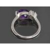 Thumbnail 3: 女款紫水晶银戒指 – Mehrnaz 款