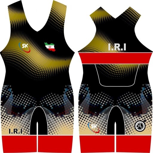 Main image of 男士伊朗无袖摔跤紧身服 – Rayan 款