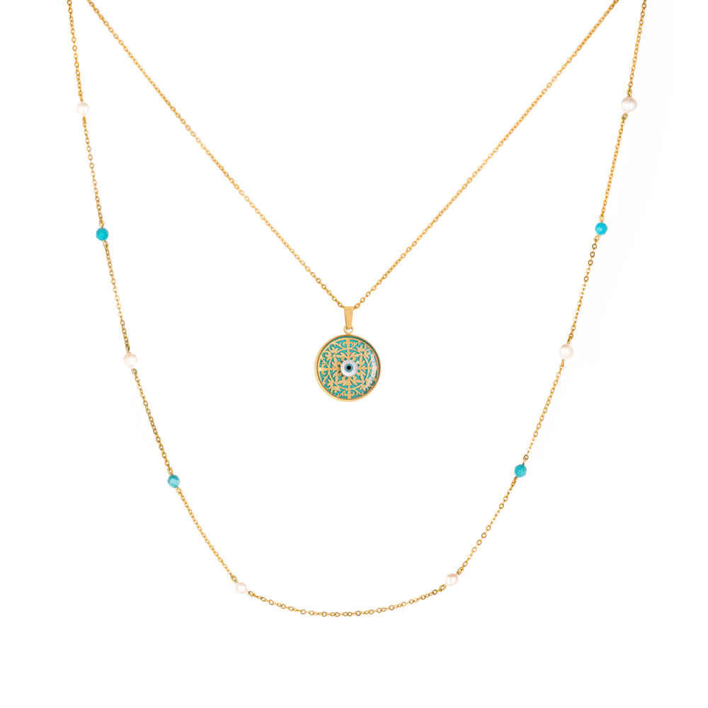 Main image of 女款波斯镀金项链 – Louisa 款