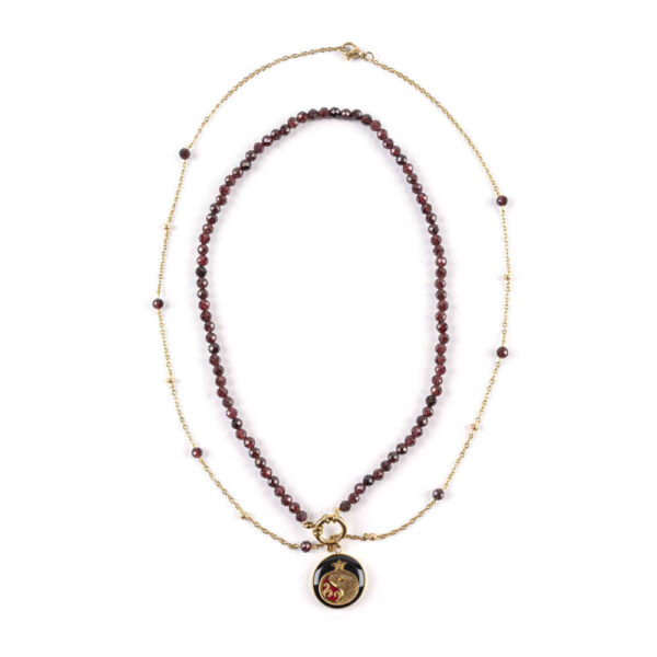 女款波斯镀金项链 – 艺术款 Nazli