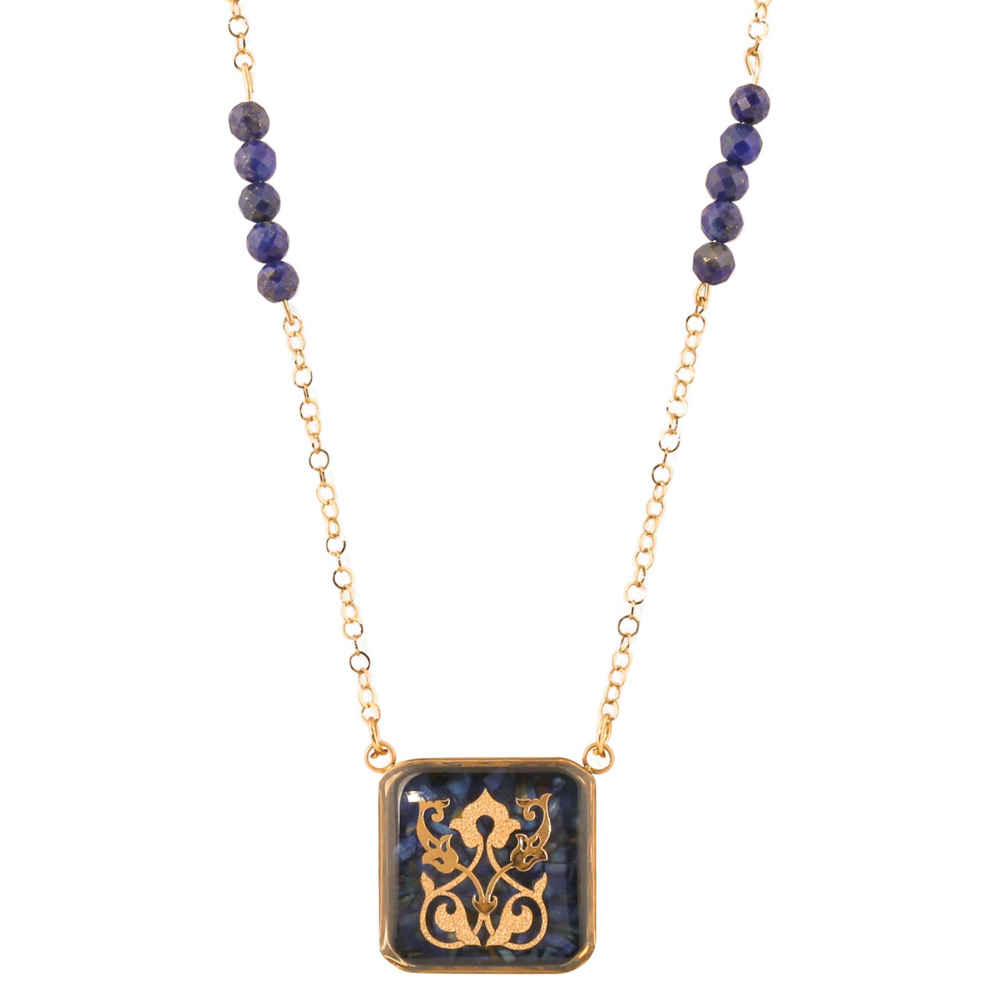 Main image of 女款波斯镀金项链 – 艺术款 Tamis