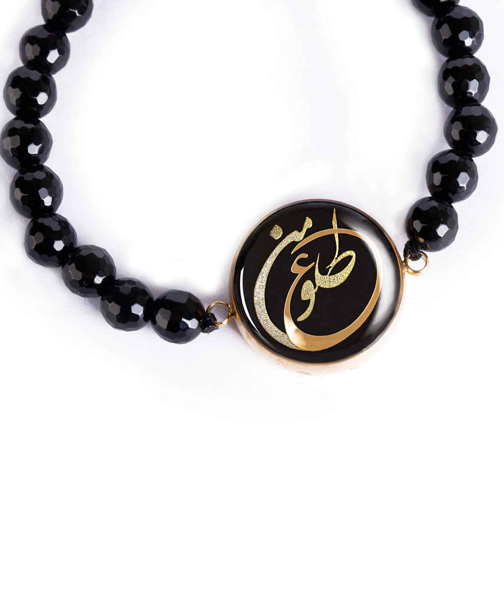 女士波斯串珠手链 – 黑色Tolu