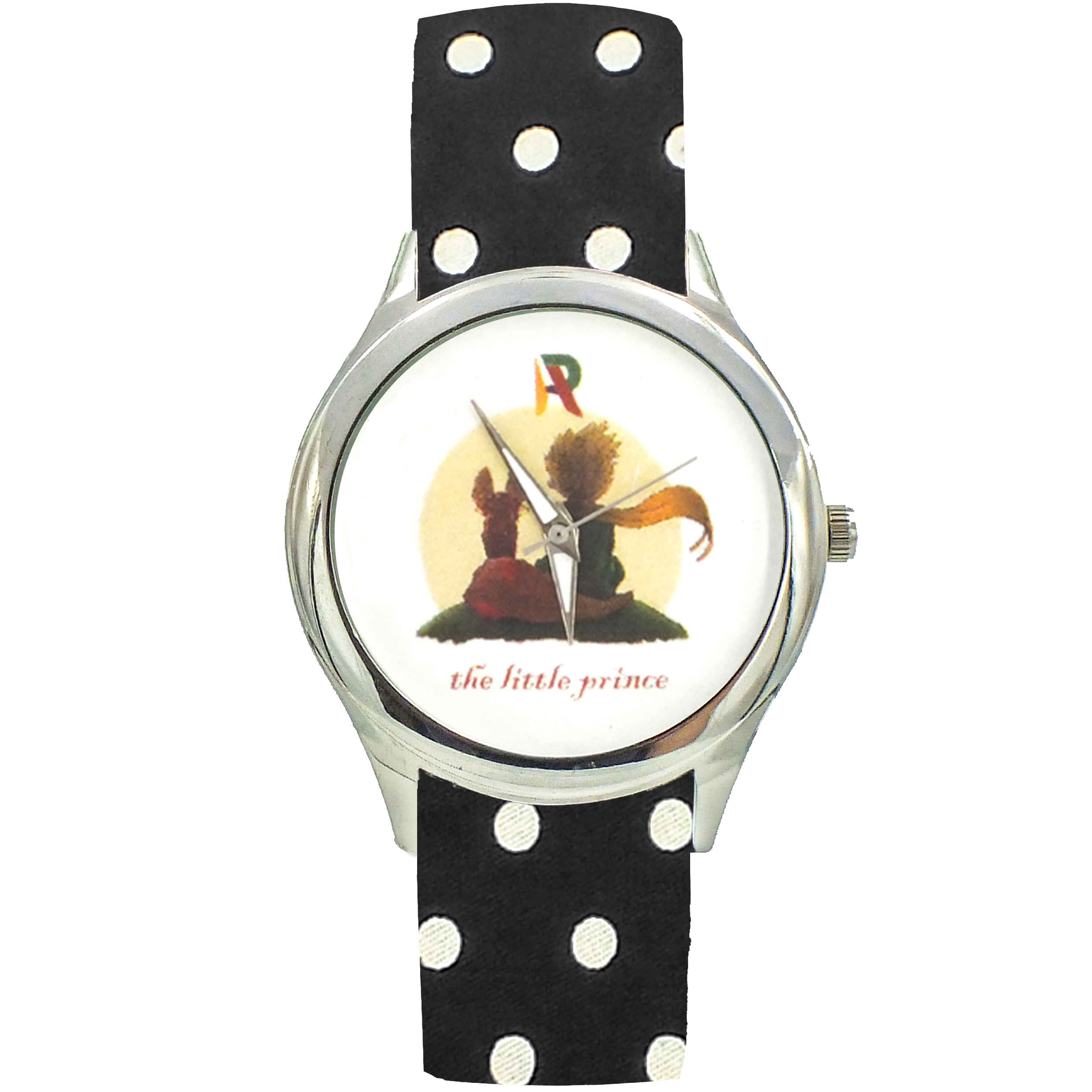 Main image of 女款花卉自由波西米亚布艺丝巾手表 – 小王子款