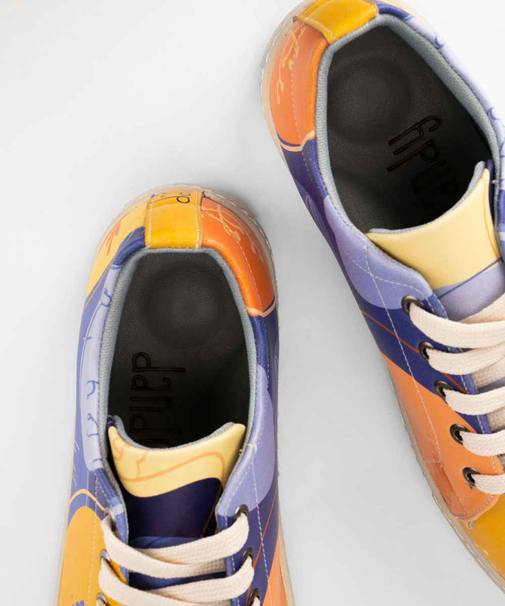 涂鸦印花运动鞋 – 女士时尚休闲鞋 Dream款