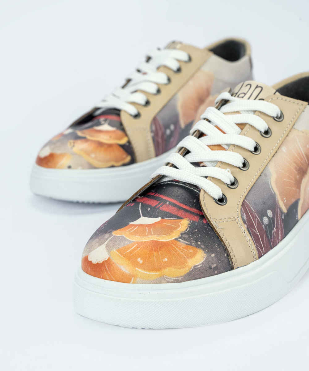 涂鸦印花运动鞋 – 女士时尚休闲鞋 Fantasy款