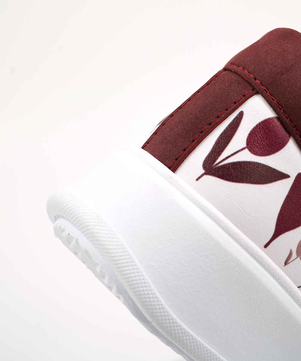 涂鸦印花运动鞋 – 女士时尚休闲鞋 Fox款