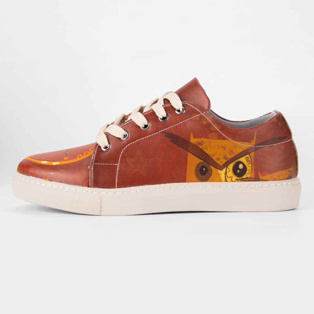 Main image of 涂鸦印花运动鞋 – 女士时尚休闲鞋 Owl款