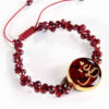 Thumbnail 4: 女士波斯串珠手链 – 栗色Love