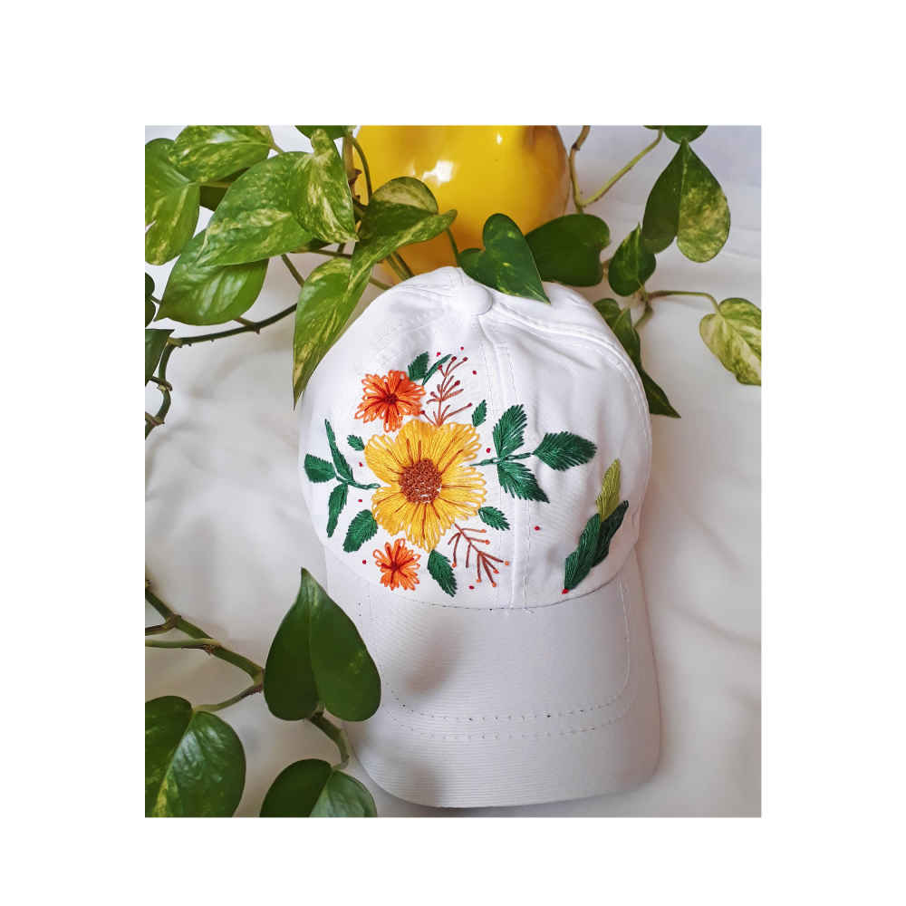 街头风刺绣棒球帽 – Sima 款