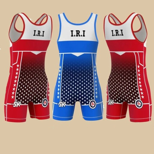 男士伊朗无袖摔跤紧身服 – Arman 款