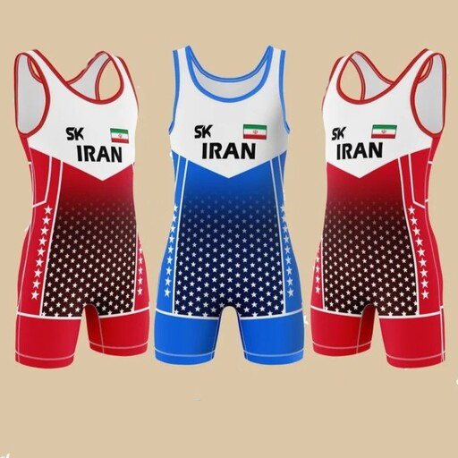 Main image of 男士伊朗无袖摔跤紧身服 – Arman 款