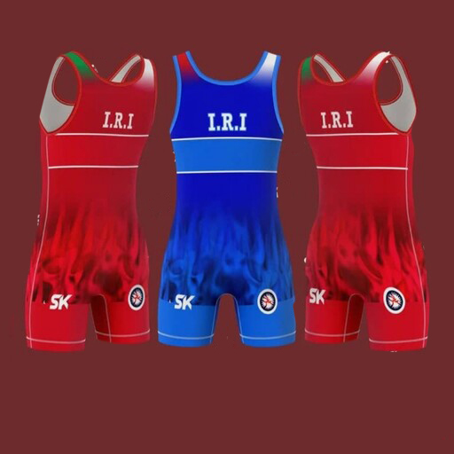 男士伊朗无袖摔跤紧身服 – Tiara 款