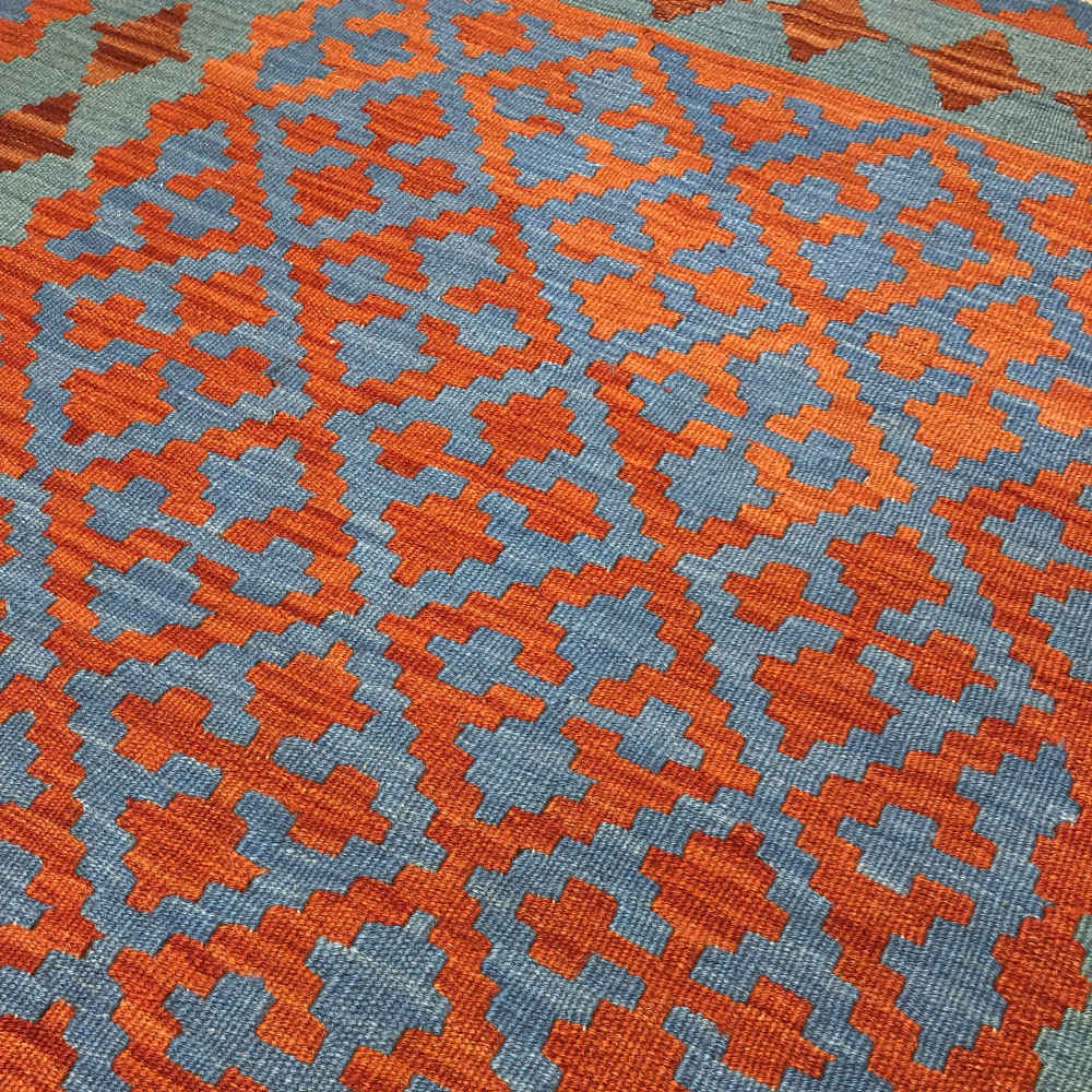 波斯羊毛克里姆地毯 手工编织 卡什凯传统款 博尔纳