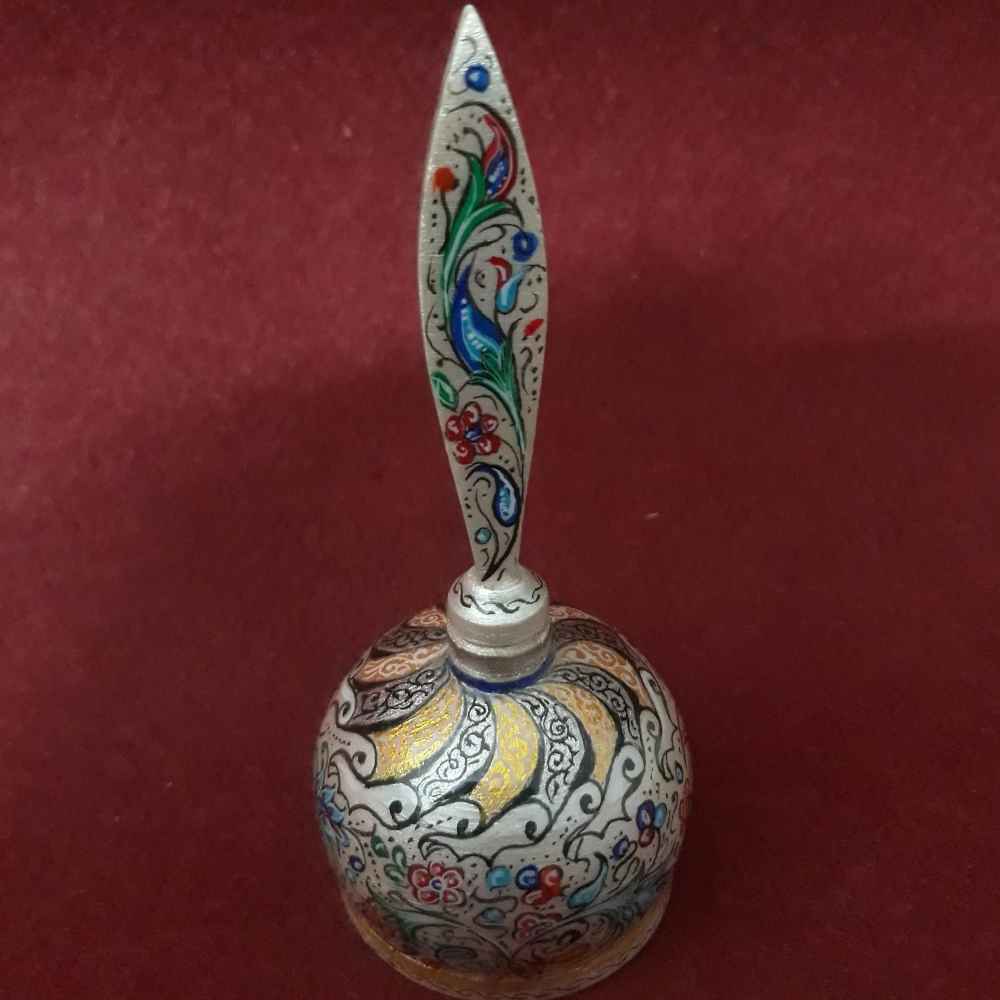 Main image of 波斯 Surma Dani 容器，用于存放眼影粉，骆驼骨制 Ostokhani 款