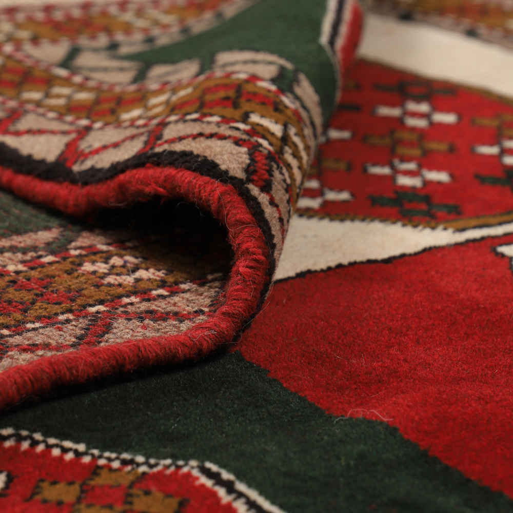 波斯地毯 精细手工结制 部落风格 羊毛 Raika