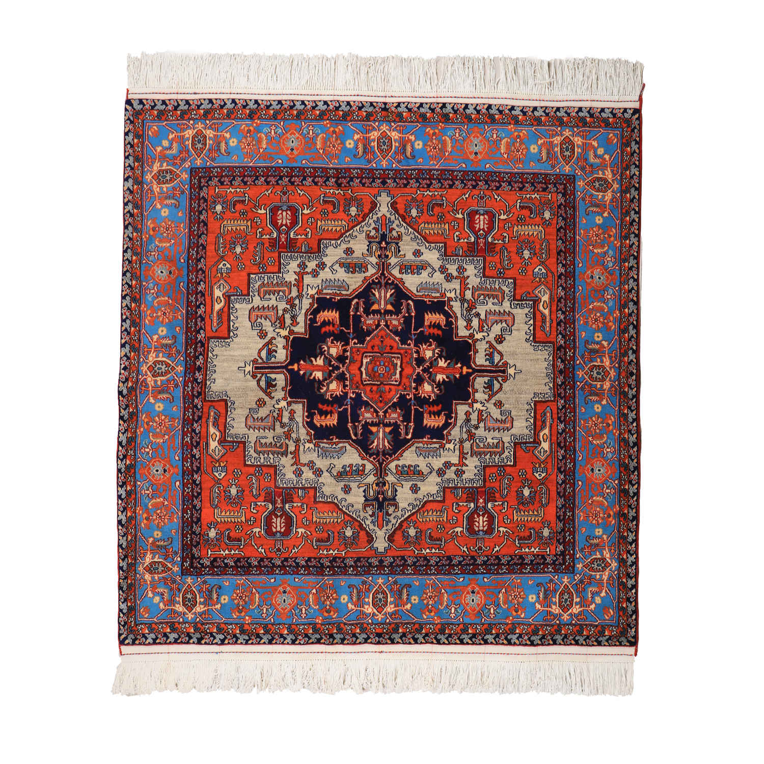 Main image of 精细手工结制波斯地毯 伊斯法罕 Medallion 羊毛