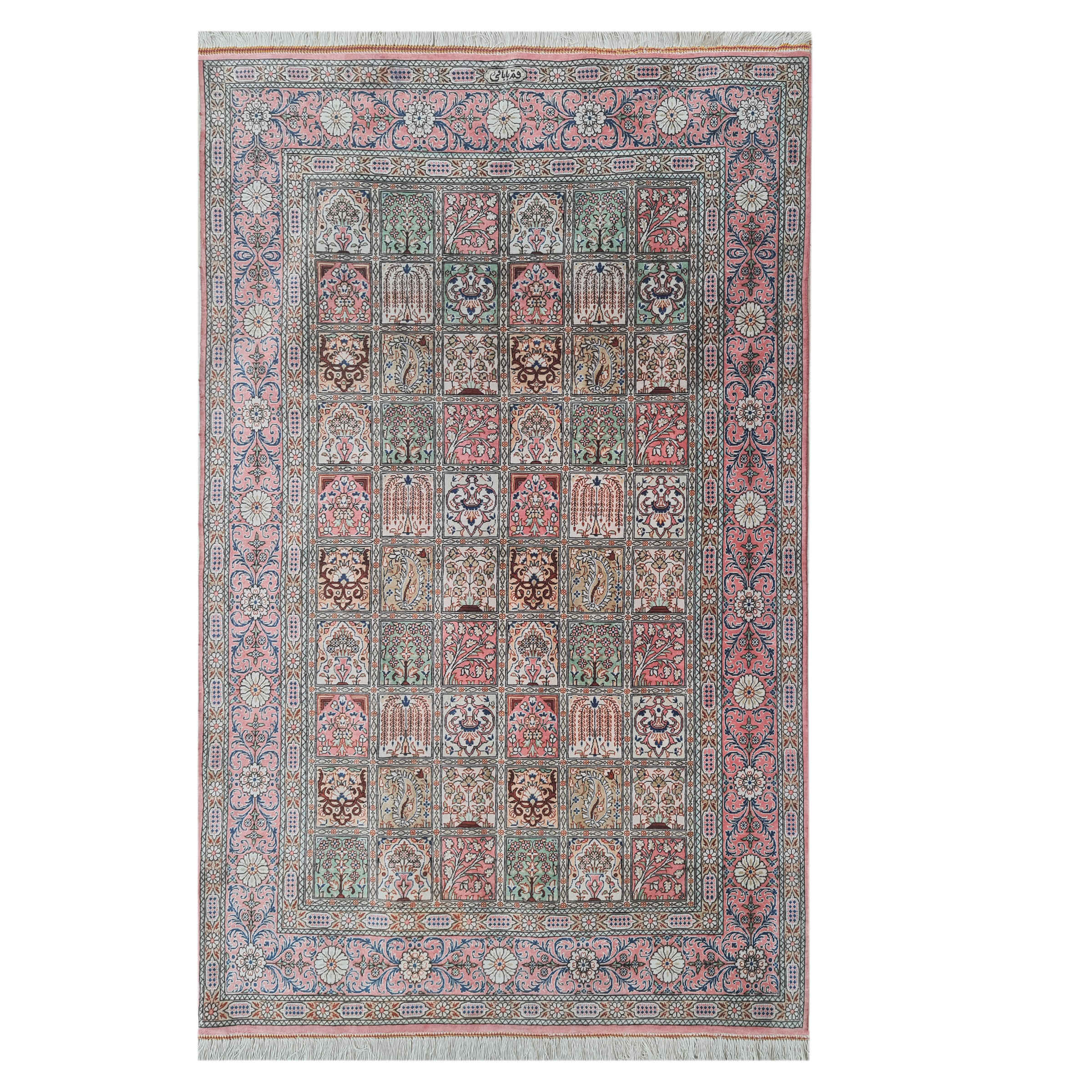 Main image of 波斯地毯，手工结制，产自赞詹 杰作 丝绸