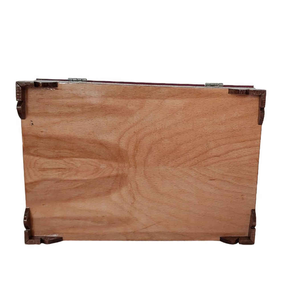 精美木质古兰经收纳盒 – Khatam 珐琅带天鹅绒内衬 Eslimi 款