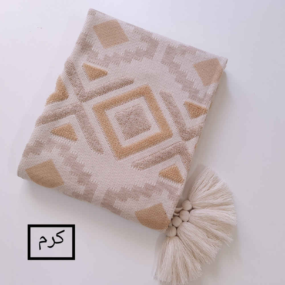 柔软轻盈针织沙发及床毯 – Ramina款