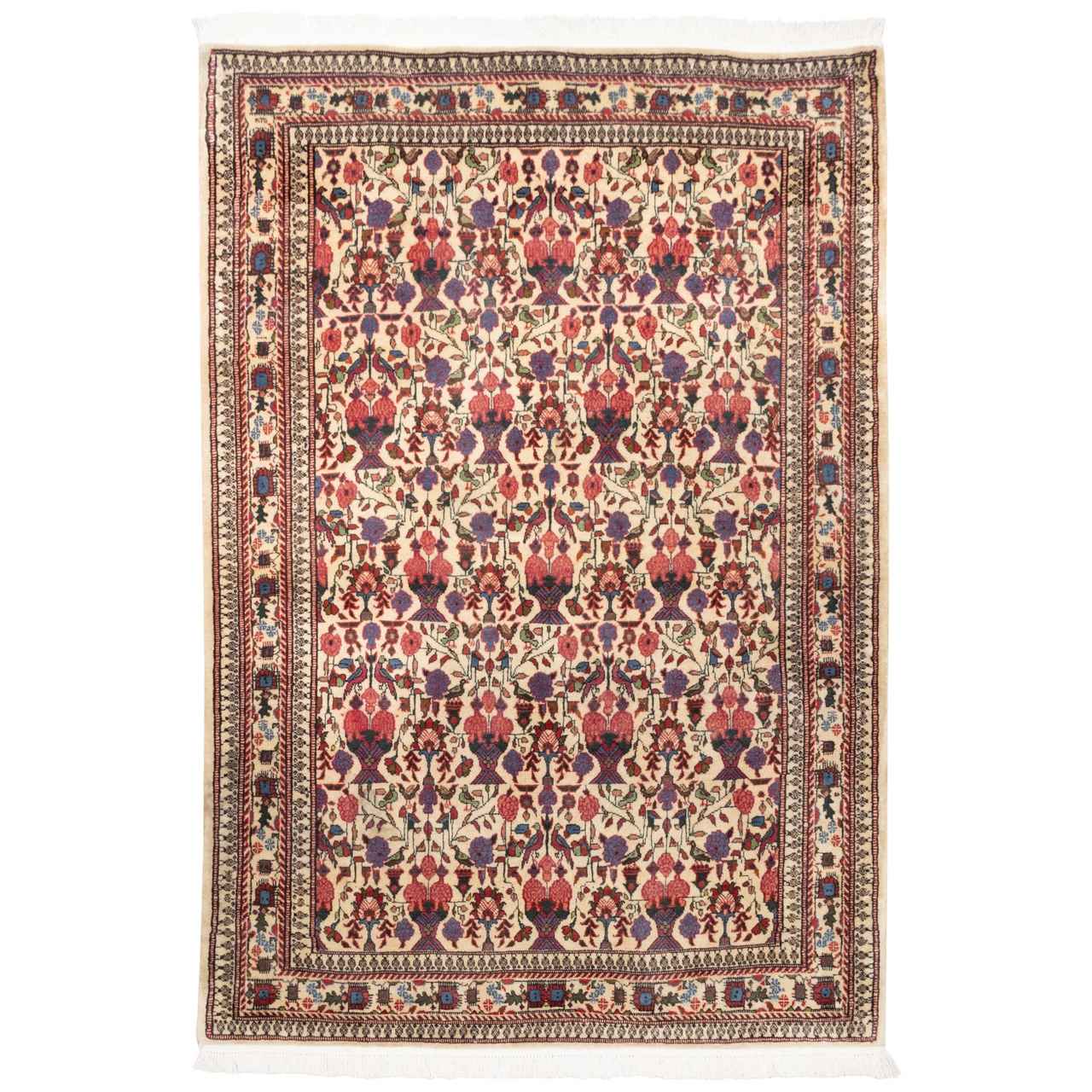 Main image of 复古波斯地毯，精细手工结制 羊毛 Tiara