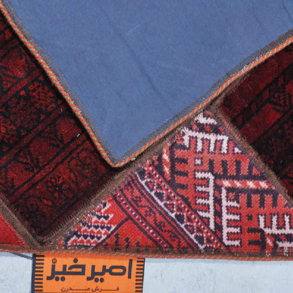 复古波斯手工打结拼布地毯 阿米里