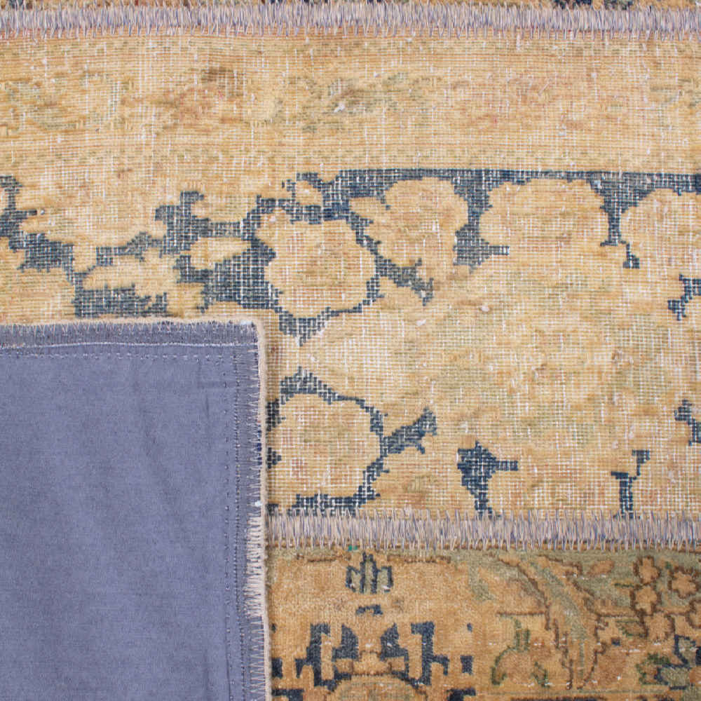 复古波斯手工打结拼布地毯 安妮塔