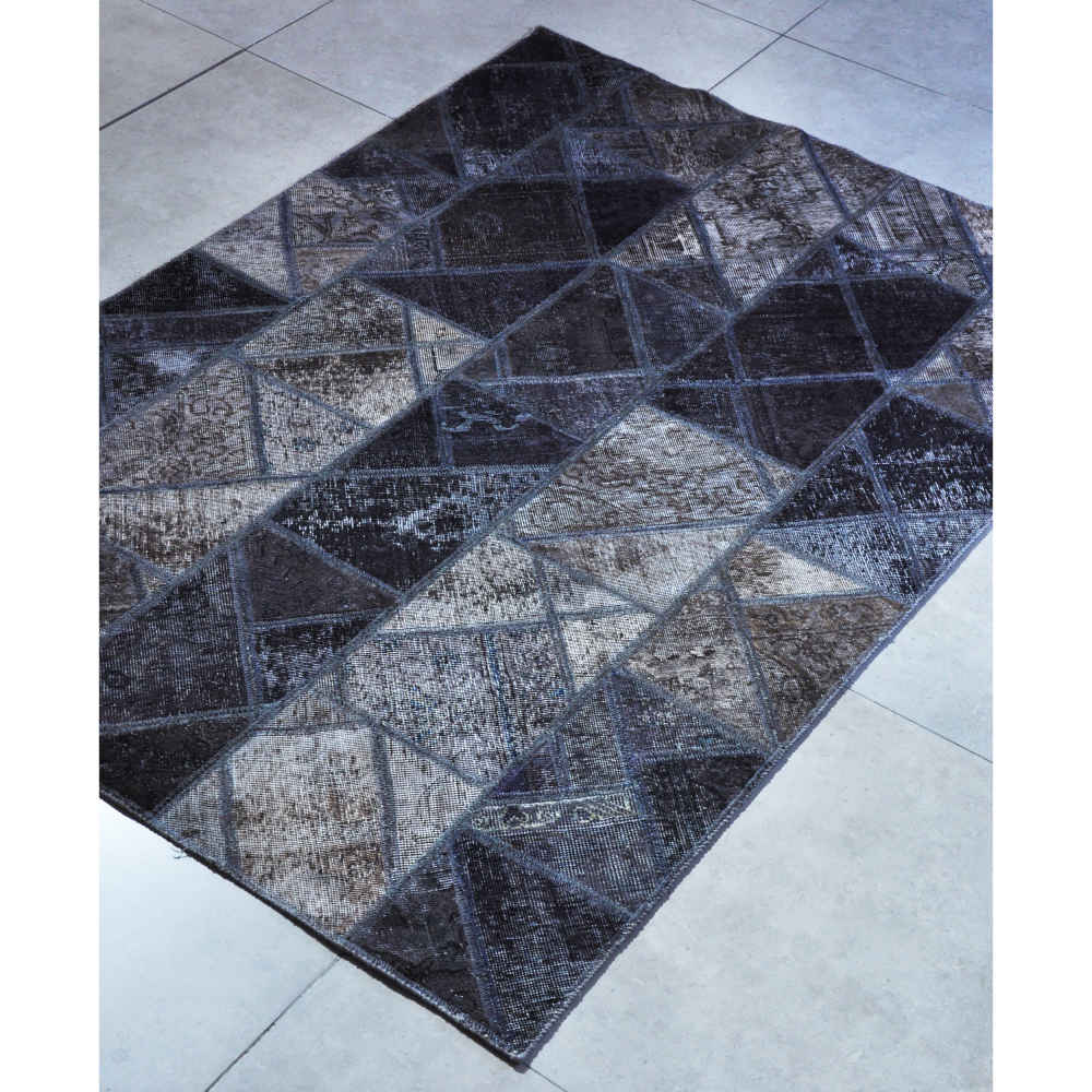 波斯手工打结拼布地毯 埃尔米拉