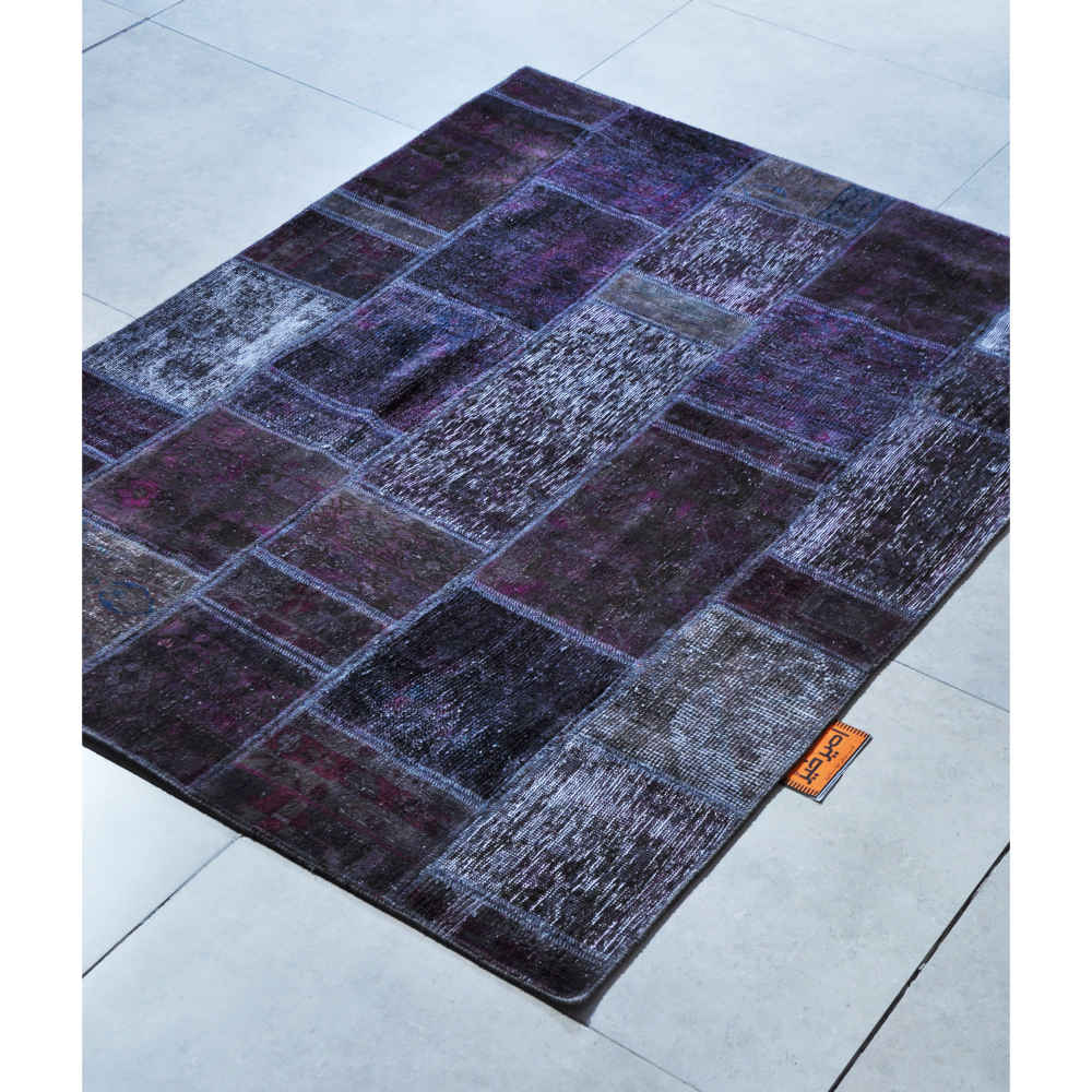 波斯手工打结拼布地毯 埃马德