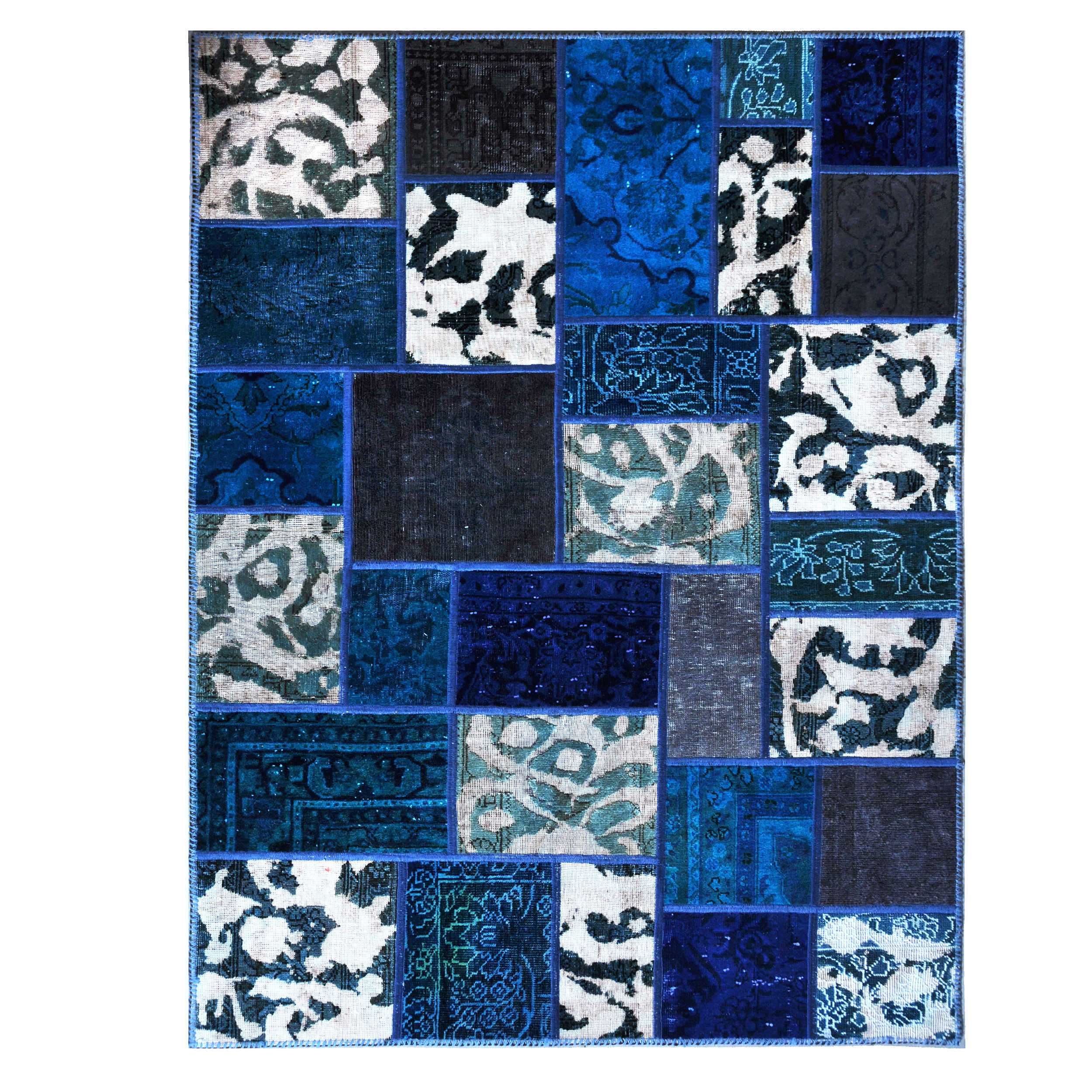 Main image of 波斯手工打结拼布地毯 卡沃什