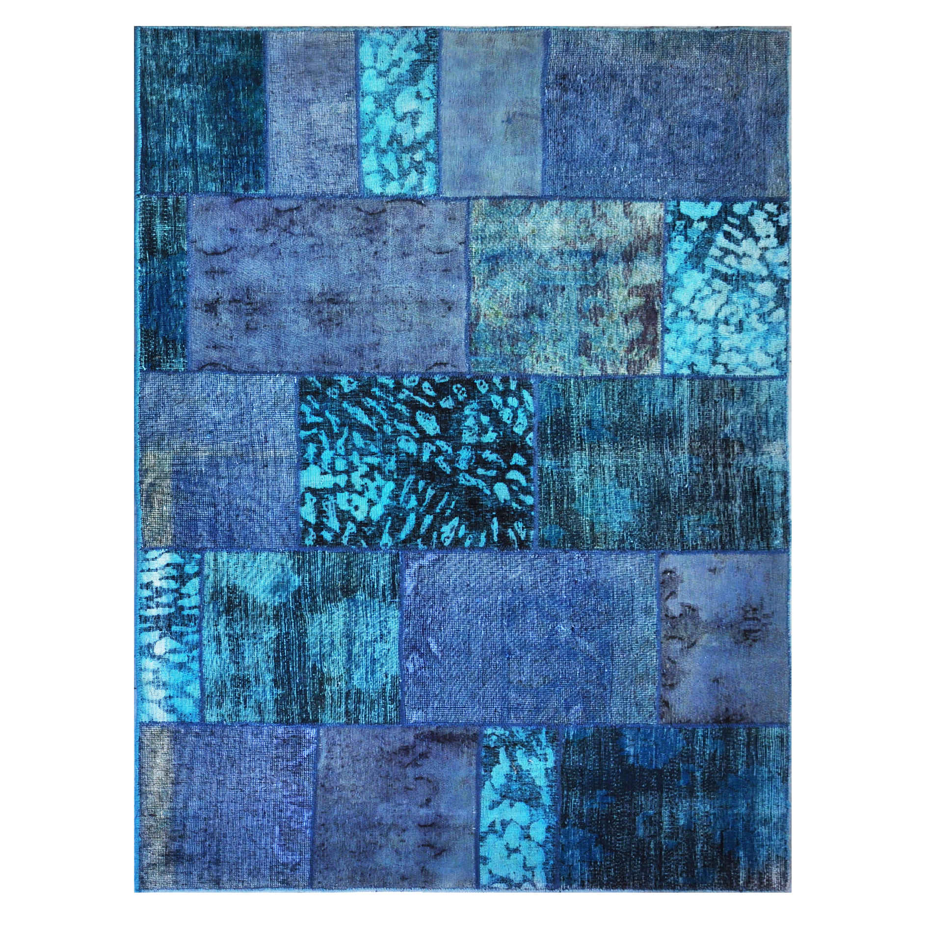 Main image of 波斯手工打结拼布地毯 特克杜齐