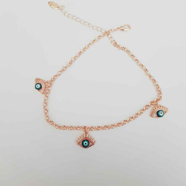 钢制“邪眼”脚链，Bahador 款