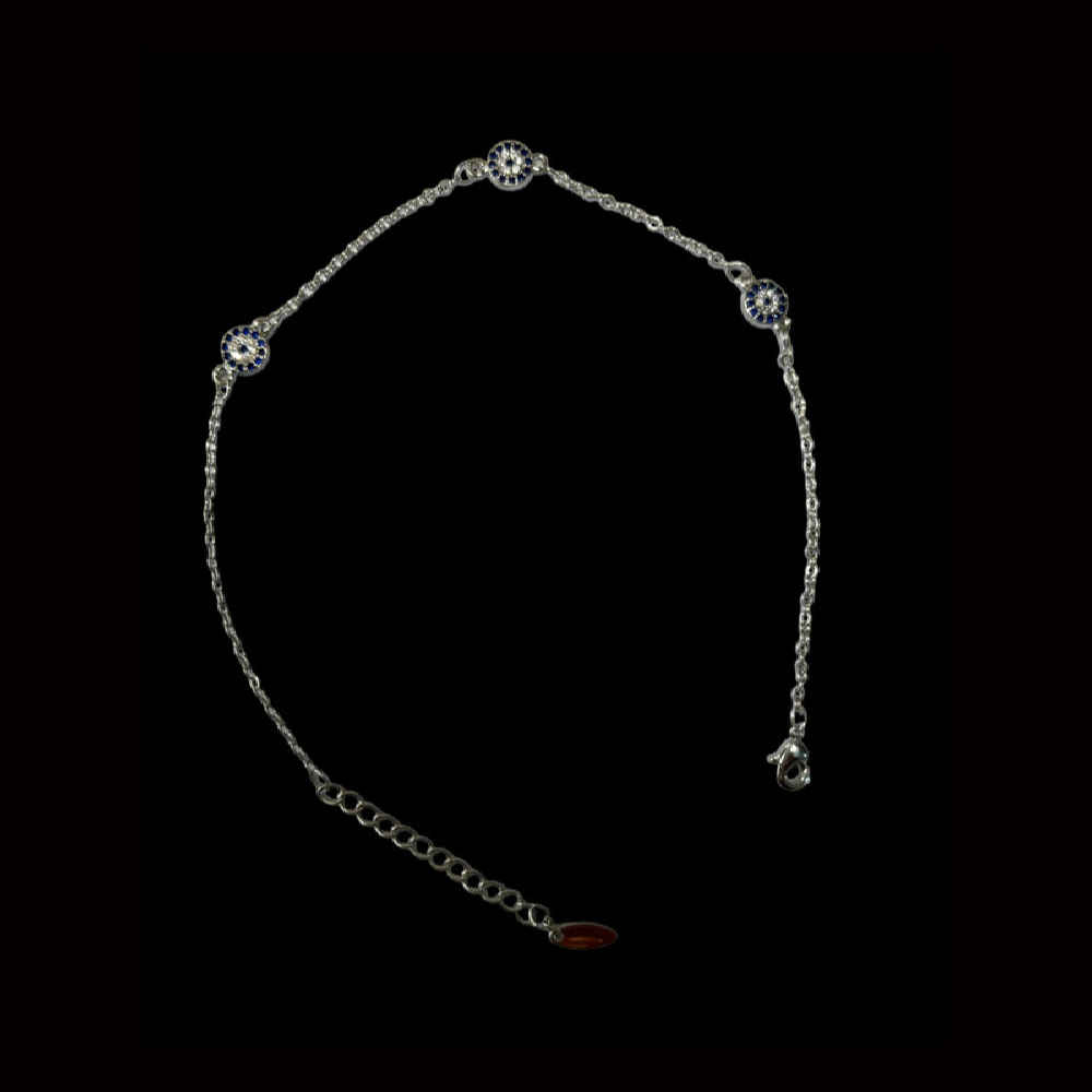 钢制“邪眼”脚链,Delroba 款