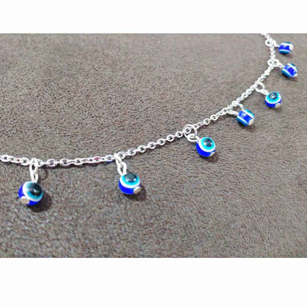 钢制“邪眼”脚链,Elnaz 款