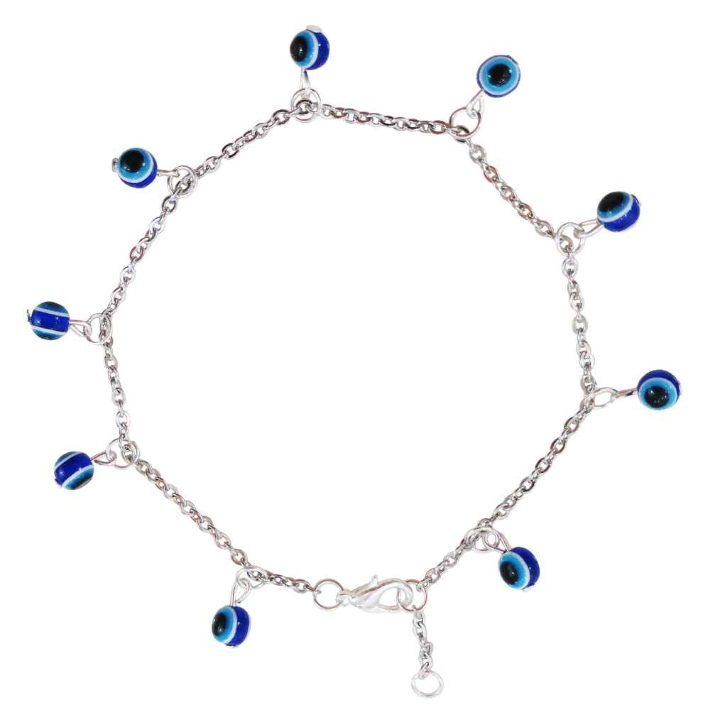 Main image of 钢制“邪眼”脚链，Elnaz 款