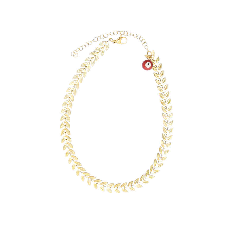 Main image of 钢制“邪眼”脚链，Gandomi 款