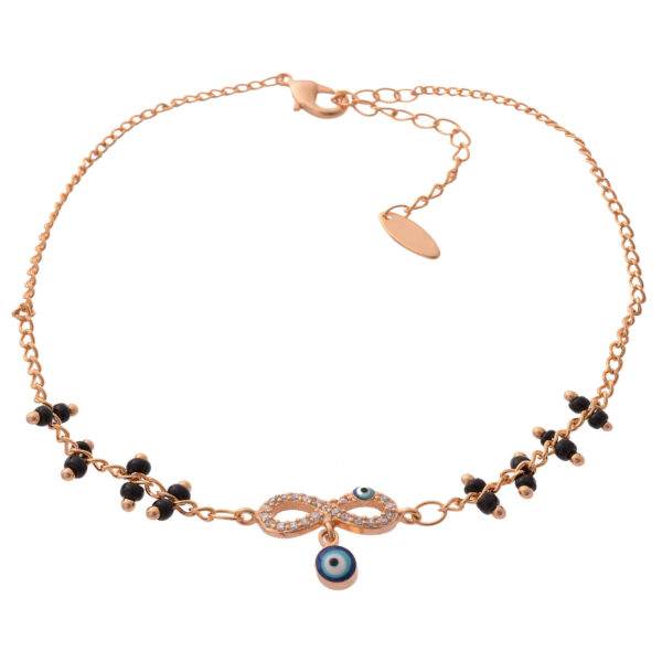 钢制“邪眼”脚链，Nahid 款