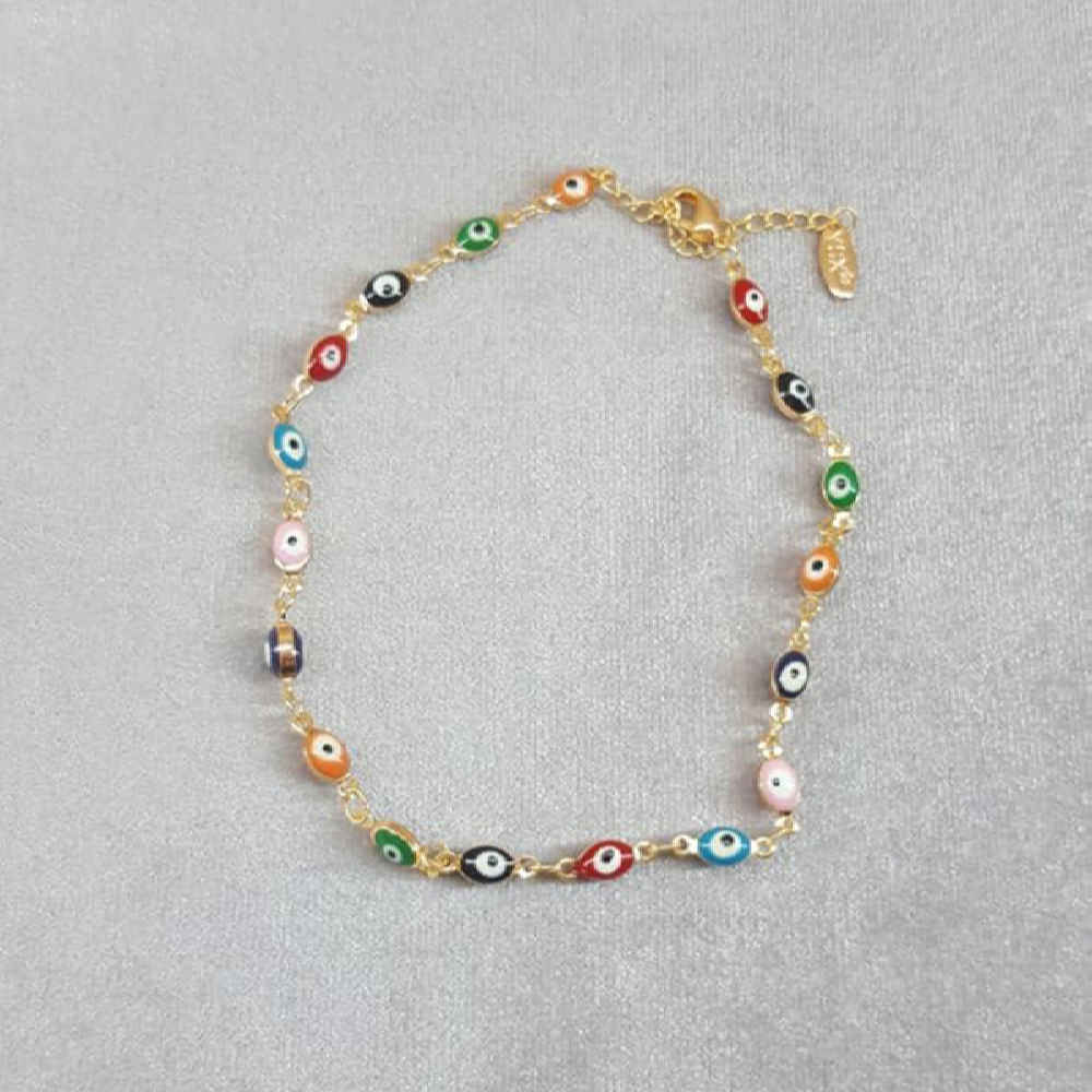 Main image of 钢制“邪眼”脚链，Tanin 款