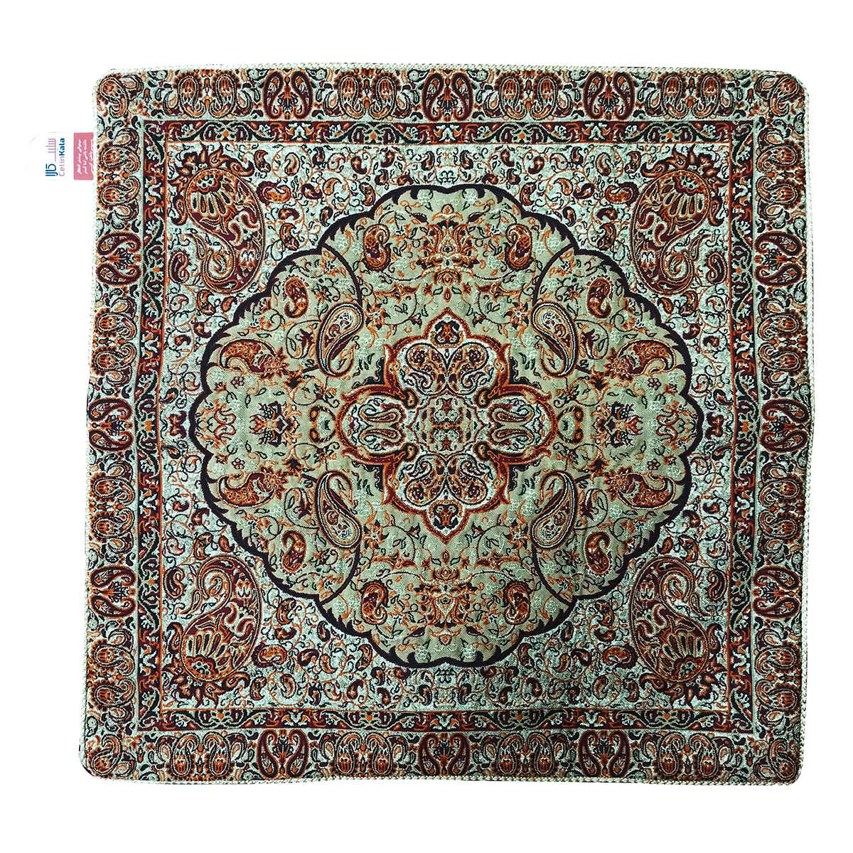 Main image of 波斯特尔梅靠垫套 – Celine 款（2件） | 奢华波斯织物