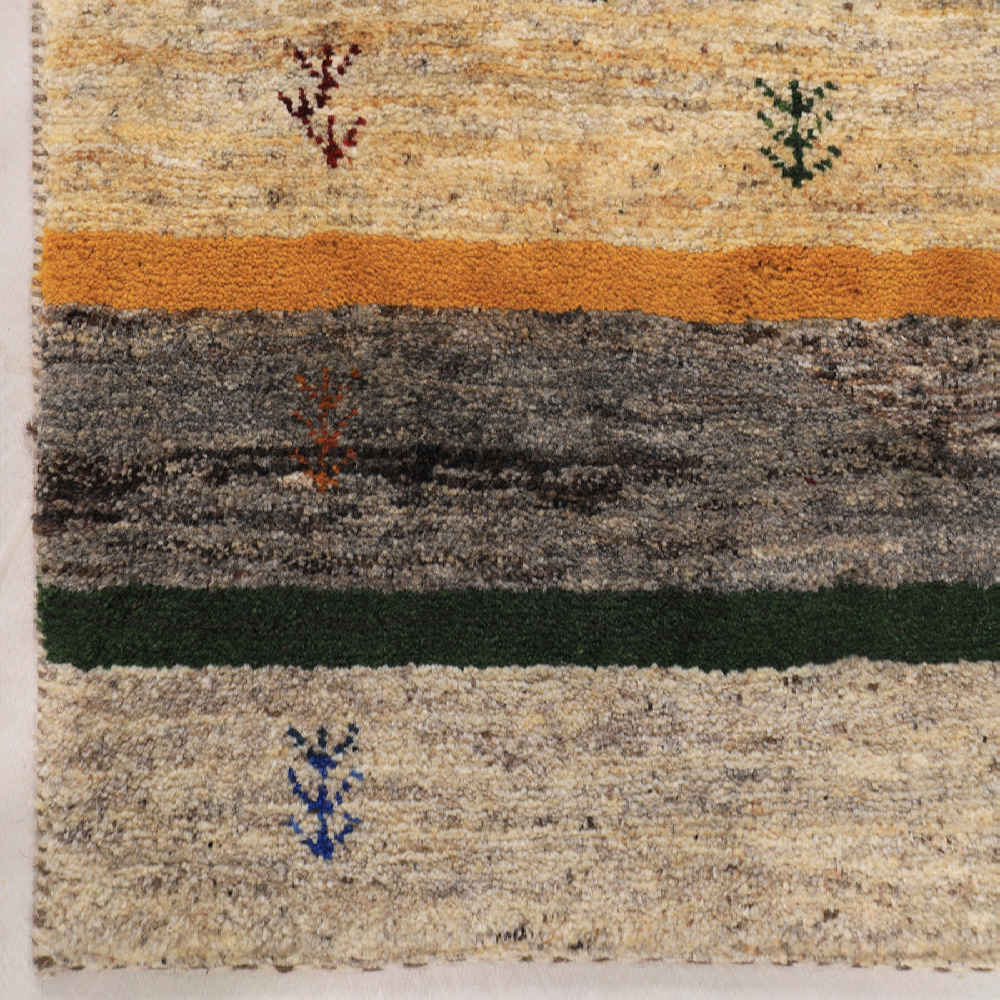 波斯加贝手工羊毛地毯 手工编织 坦哈