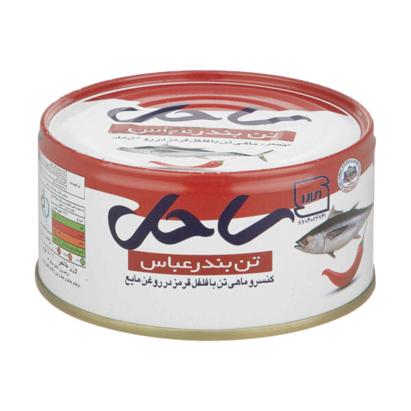 蔬菜油辣味金枪鱼块 – Sahel品牌（12罐装，每罐180克）