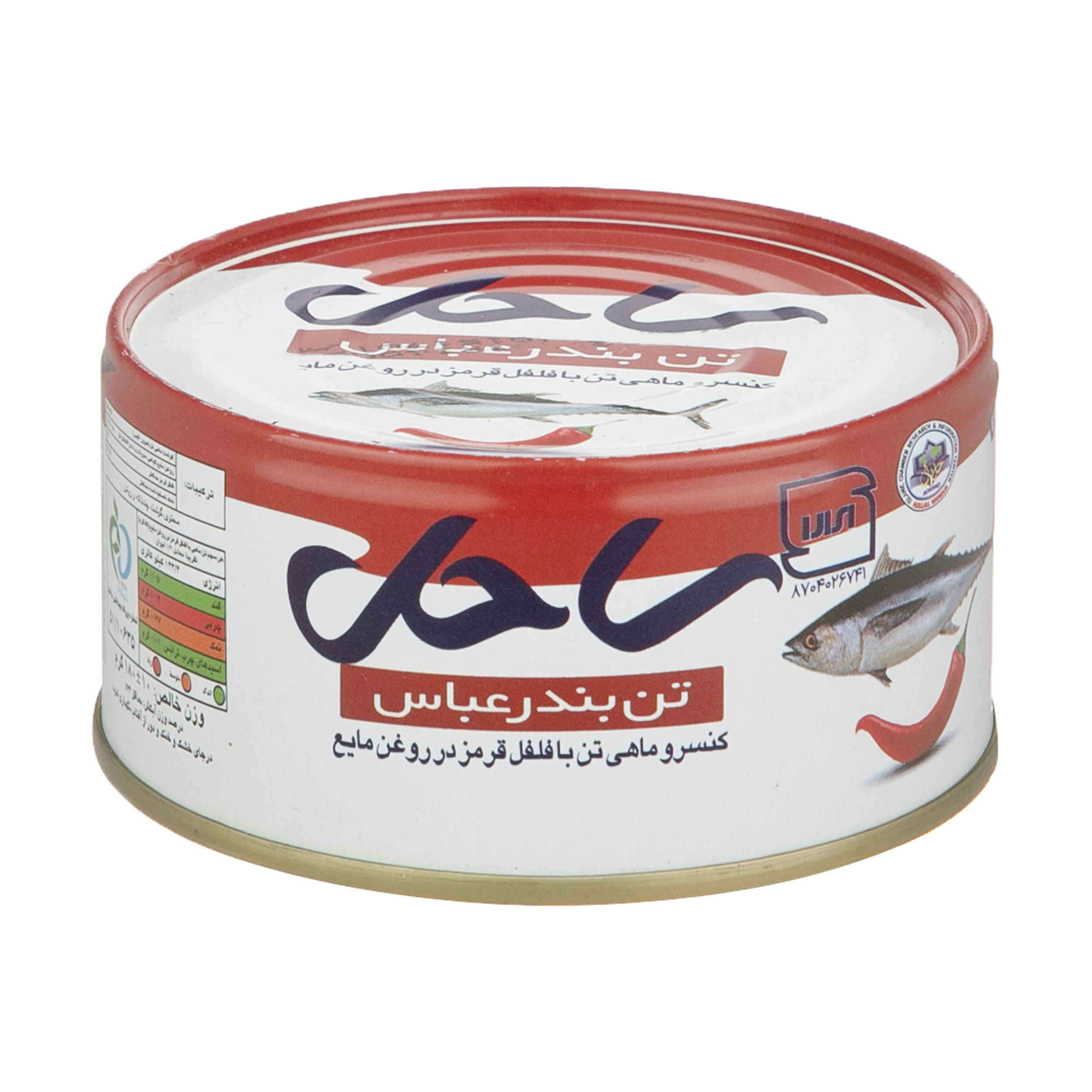 Main image of 蔬菜油辣味金枪鱼块 – Sahel品牌（12罐装，每罐180克）