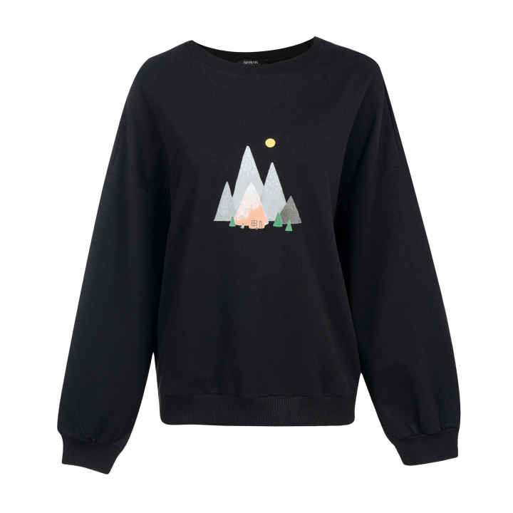 Main image of 女士休闲圆领卫衣 款式 Narian