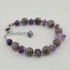 Thumbnail 3: 女士串珠手链 – 紫水晶与拉长石宝石