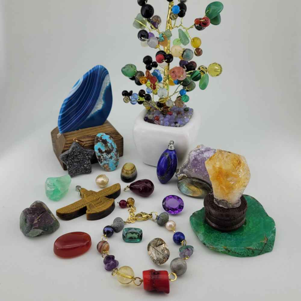 女士串珠手链 – 脉轮石 Hana