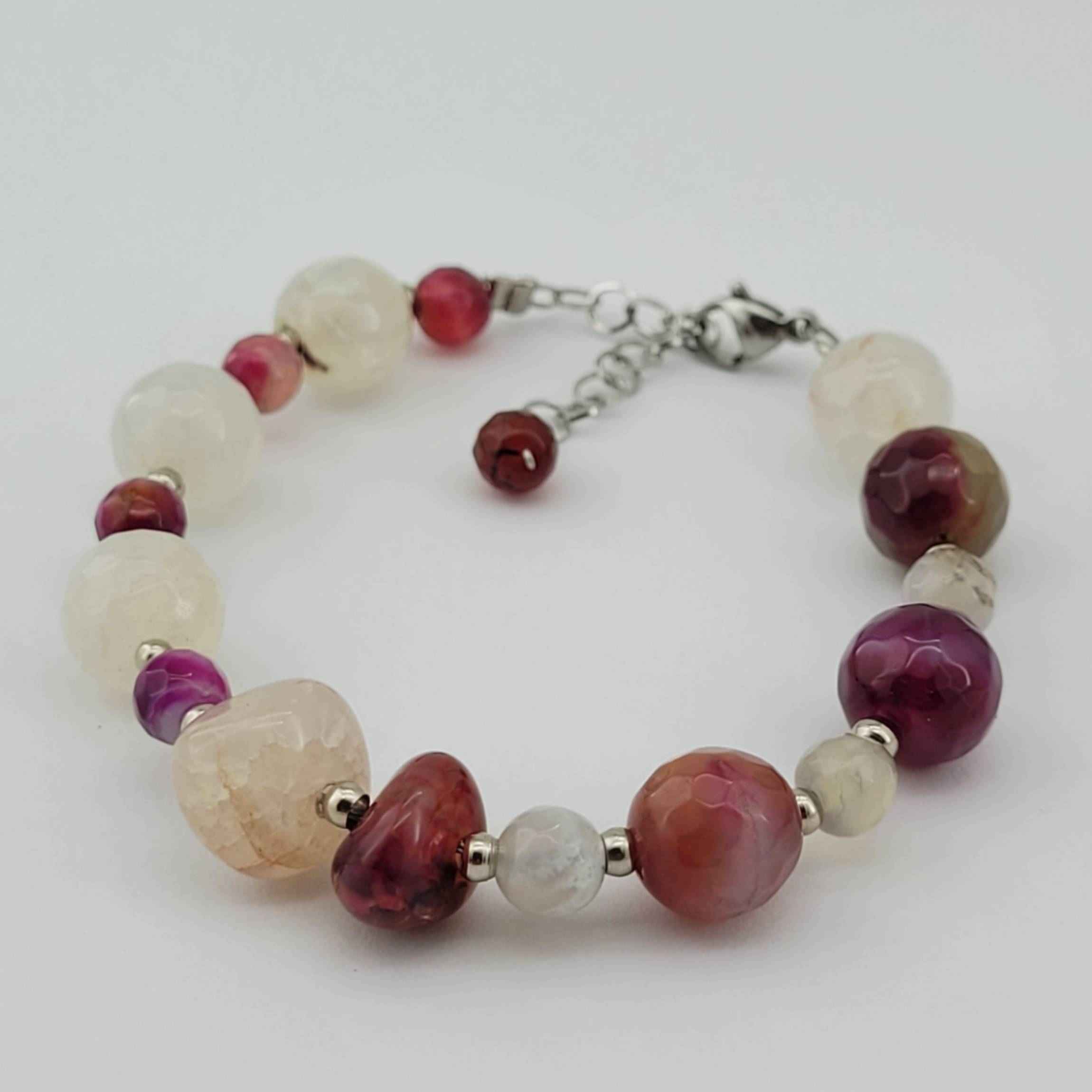 女士串珠手链 – 哈基克 & 石英宝石