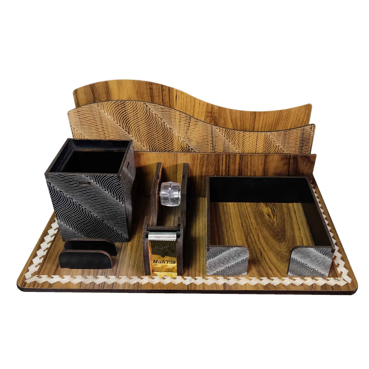 Main image of 木质办公桌面收纳 – Mahyas 款